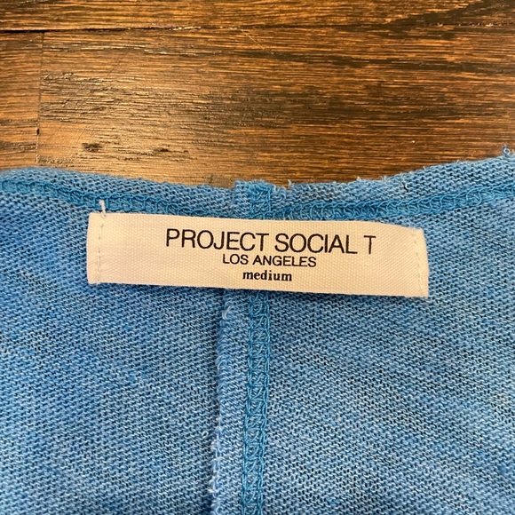 Project Social Tee Blue T-Shirt - Picture 2 of 3